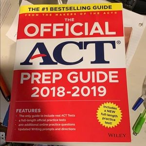 The official ACT prep guide 2018-2019